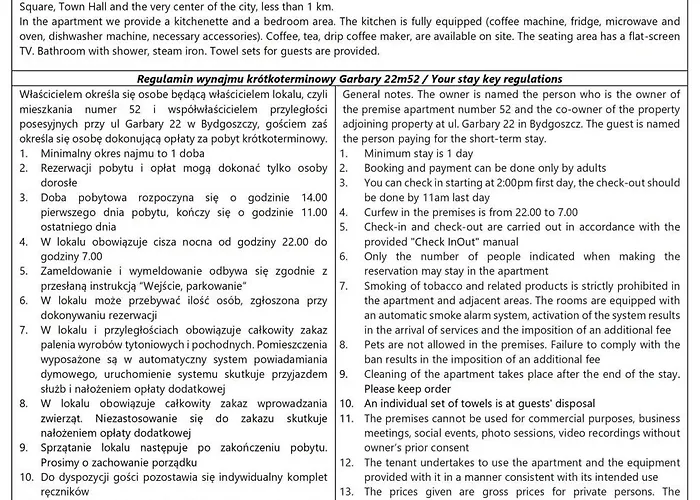 Garbary22 * Bydgoszcz